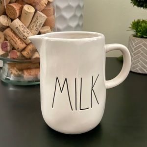 Rae Dunn ‘MILK’ Mini Pitcher Container
